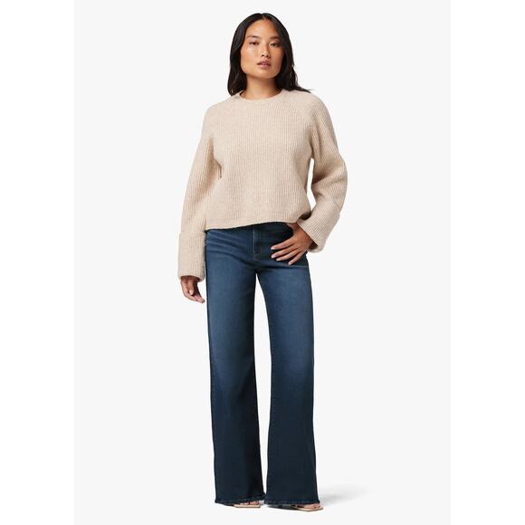 Joe's Jeans The Mia Petite High Rise Wide Leg - Exhale - Picture 1 of 7